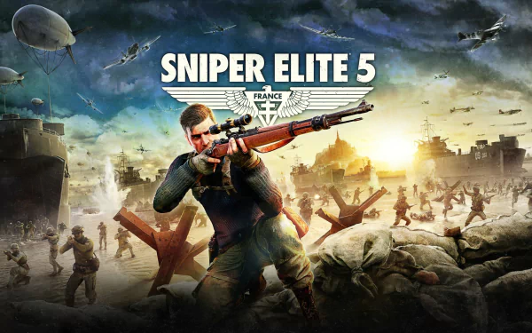 video game Sniper Elite 5 HD Desktop Wallpaper | Background Image