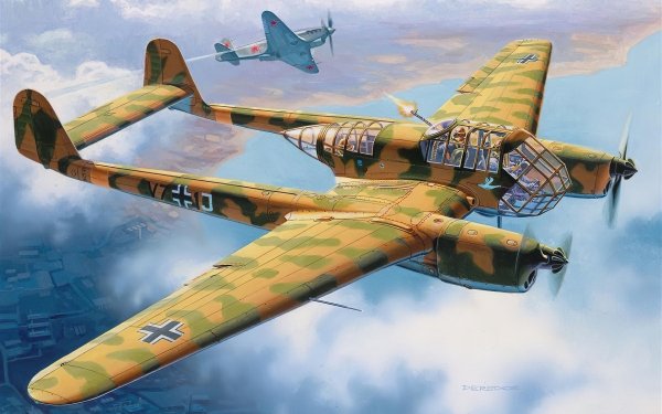 Military Focke-Wulf Fw 189 Military Aircraft Luftwaffe HD Wallpaper | Background Image