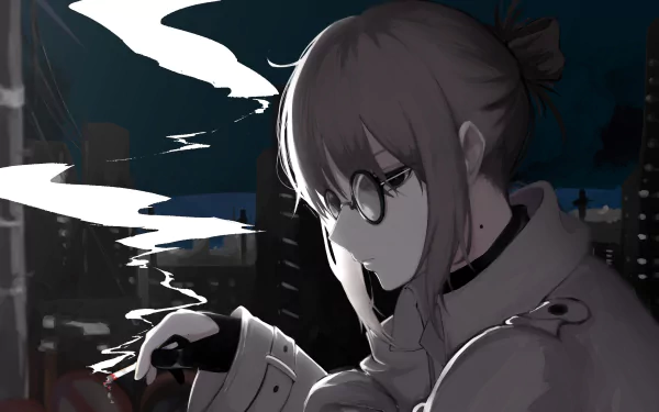Anko Uguisu Anime Call of the Night HD Desktop Wallpaper | Background Image