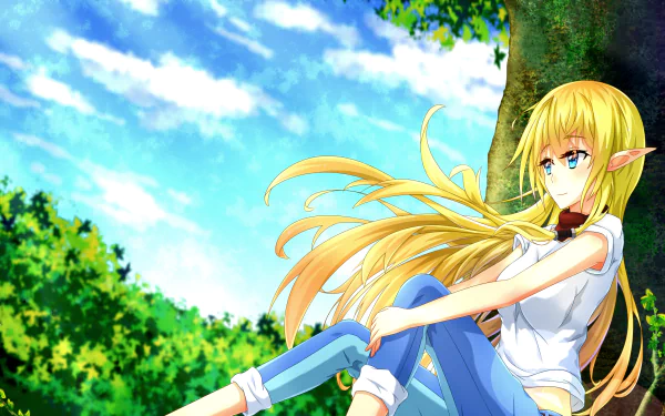 Tuka Luna Marceau Anime Gate (2015) HD Desktop Wallpaper | Background Image