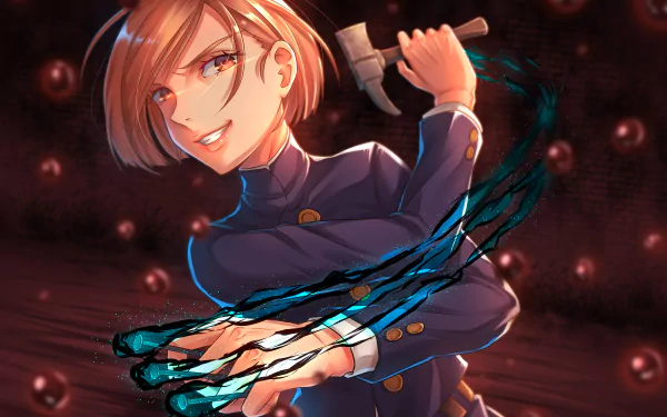 Nobara Kugisaki Anime Jujutsu Kaisen HD Desktop Wallpaper | Background Image