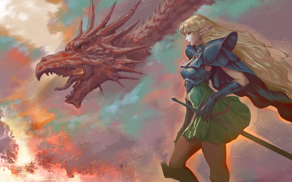 Deedlit (Record of Lodoss War) Anime Record of Lodoss War HD Desktop Wallpaper | Background Image