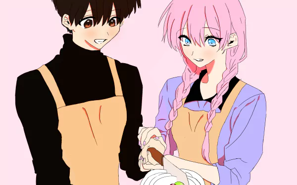 Yuu Izumi Micchon Shikimori Anime Shikimori's Not Just a Cutie HD Desktop Wallpaper | Background Image