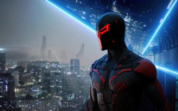 Comics Spider-Man 2099 Spider-Man HD Wallpaper | Background Image