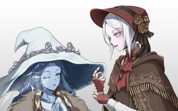 Video Game Crossover Bloodborne Elden Ring Ranni the Witch Plain Doll HD Wallpaper | Background Image