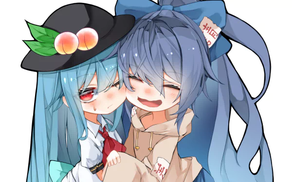 Shion Yorigami Tenshi Hinanai Anime Touhou HD Desktop Wallpaper | Background Image