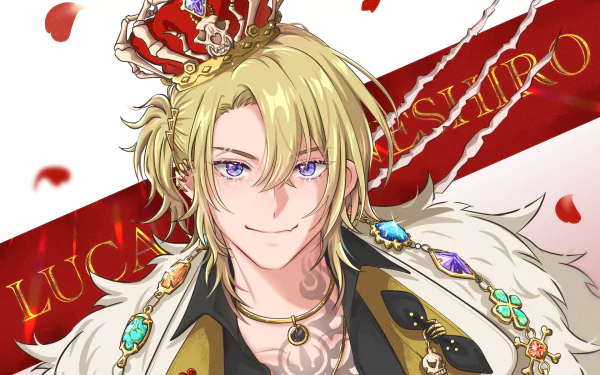 Luxiem Nijisanji Luca Kaneshiro Anime Virtual Youtuber HD Desktop Wallpaper | Background Image