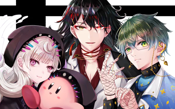 Luxiem Nijisanji Vox Akuma Ike Eveland Endou Reimu Anime Virtual Youtuber HD Desktop Wallpaper | Background Image