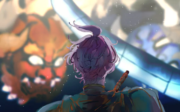 Kasen Kanesada Anime Touken Ranbu HD Desktop Wallpaper | Background Image