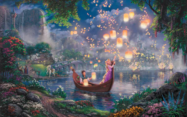  I See The Light by Thomas Kinkade