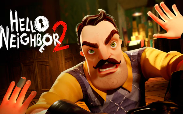 video game Hello Neighbor 2 HD Desktop Wallpaper | Background Image