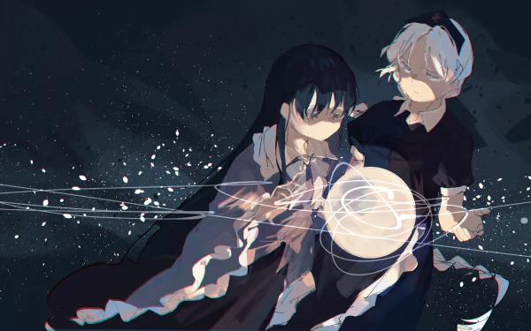 Eirin Yagokoro Kaguya Houraisan Anime Touhou HD Desktop Wallpaper | Background Image