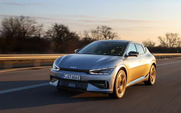 vehicle Kia EV6 GT Line HD Desktop Wallpaper | Background Image