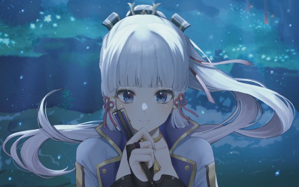 Video Game Genshin Impact Kamisato Ayaka HD Wallpaper | Background Image