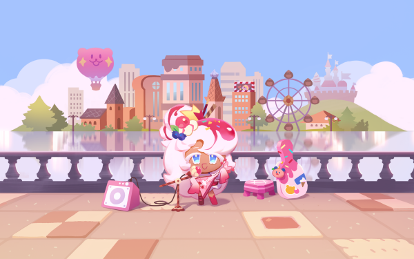 Video Game COOKIE RUN: KINGDOM Cookie Run Parfait Cookie HD Wallpaper | Background Image