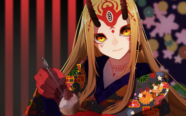 Ibaraki Dōji Berserker (Fate/Grand Order) Anime Fate/Grand Order HD Desktop Wallpaper | Background Image