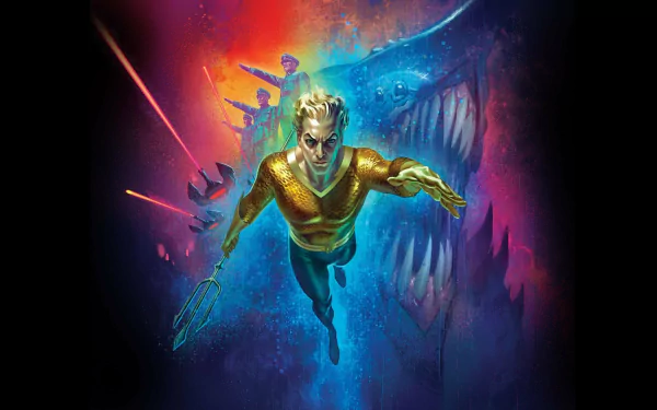 Aquaman movie Justice Society: World War II HD Desktop Wallpaper | Background Image