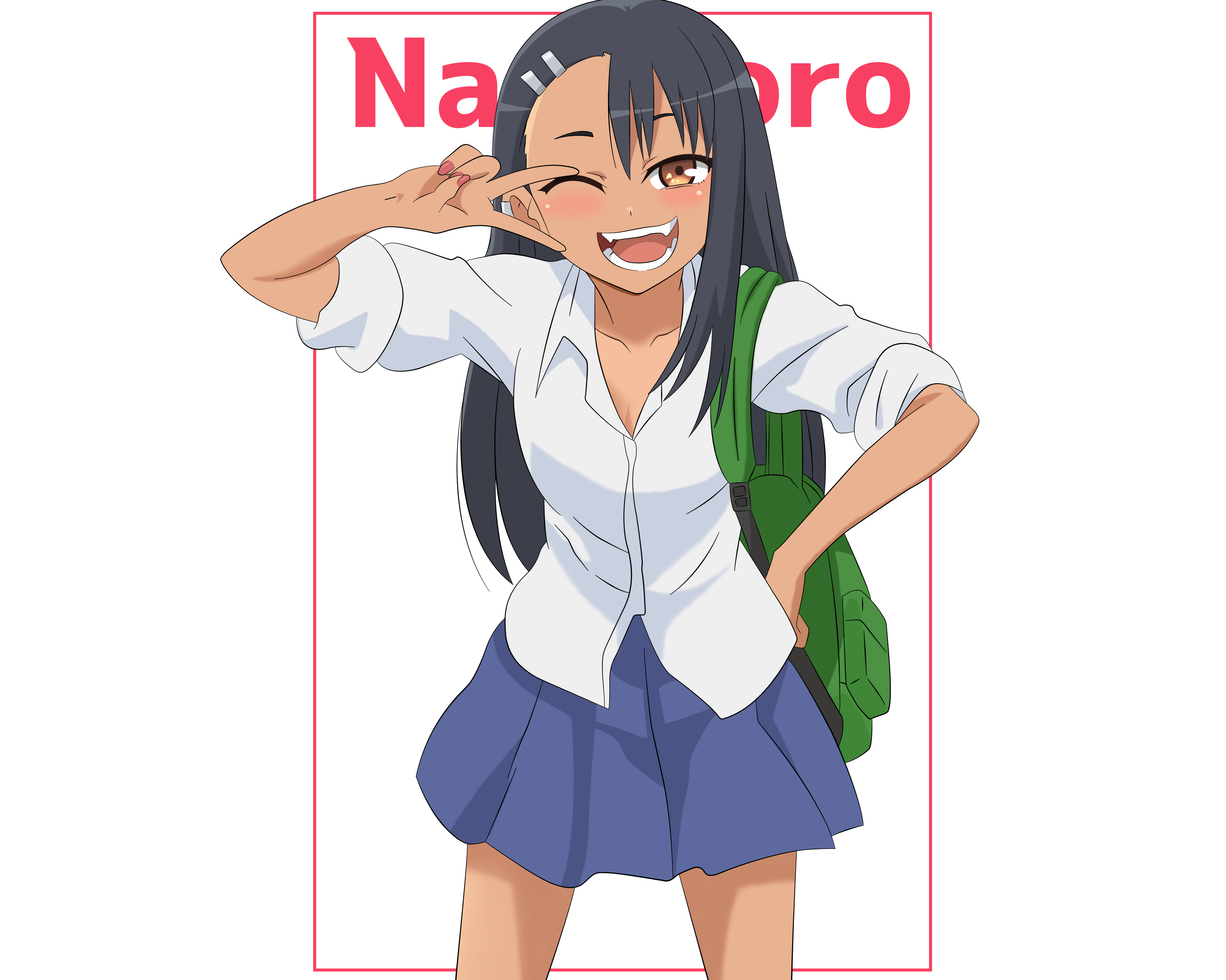 Don't Toy with Me, Miss Nagatoro 4k Ultra HD Wallpaper by PawOwe