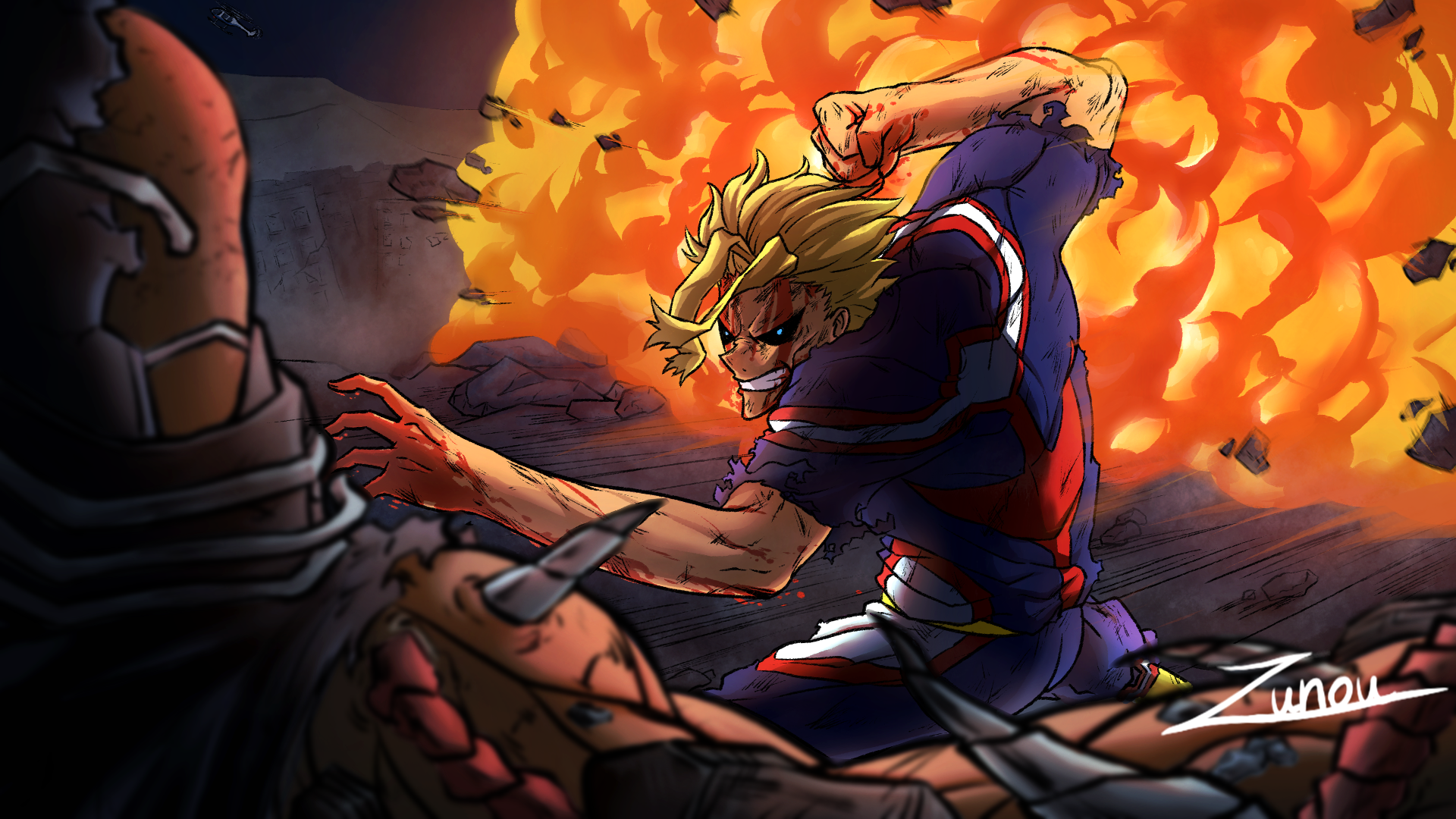 Wallpaper ID 421963  Anime My Hero Academia Phone Wallpaper Toshinori  Yagi All Might 828x1792 free download