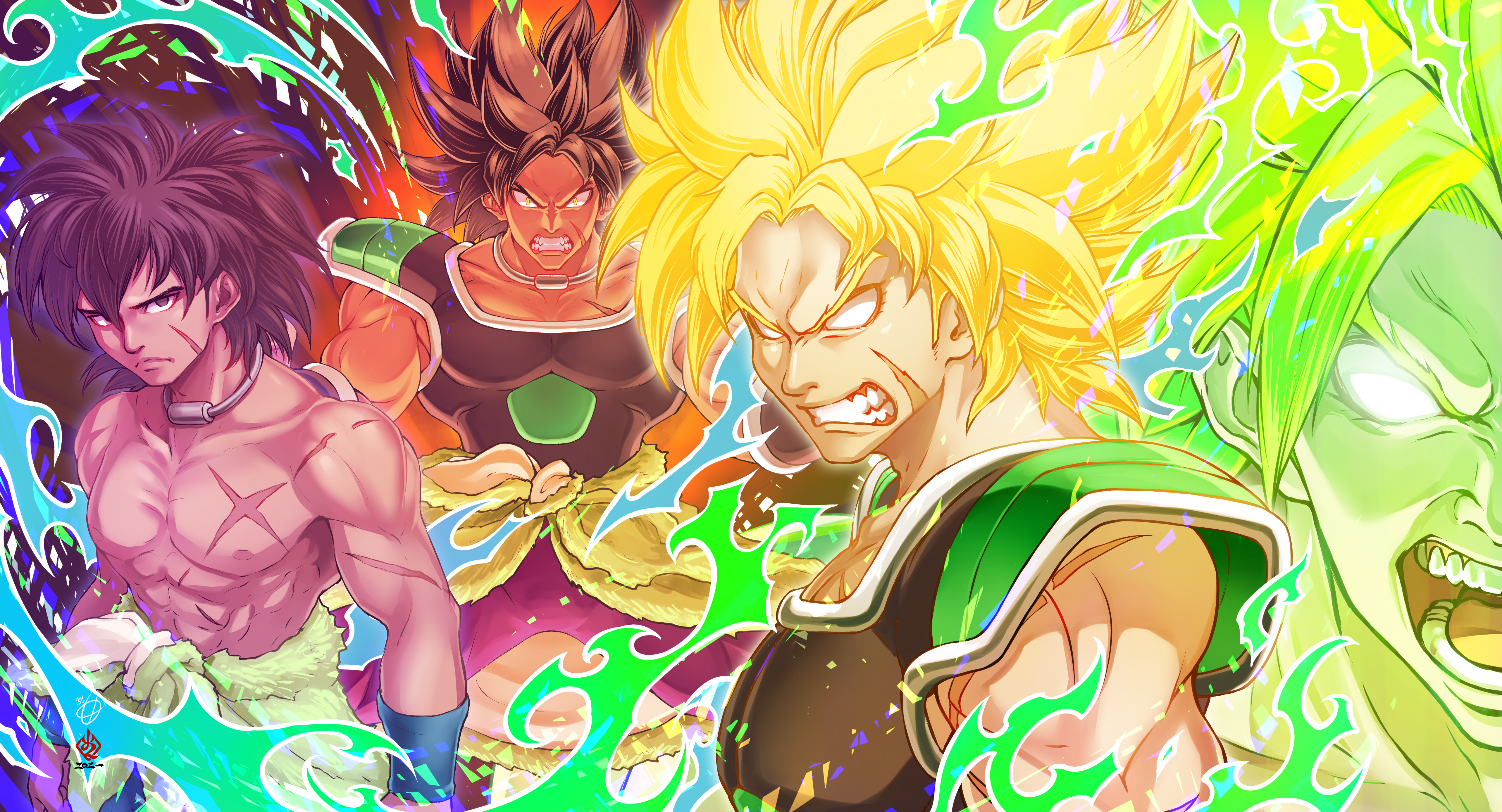Anime Dragon Ball Super: Broly HD Wallpaper | Background Image