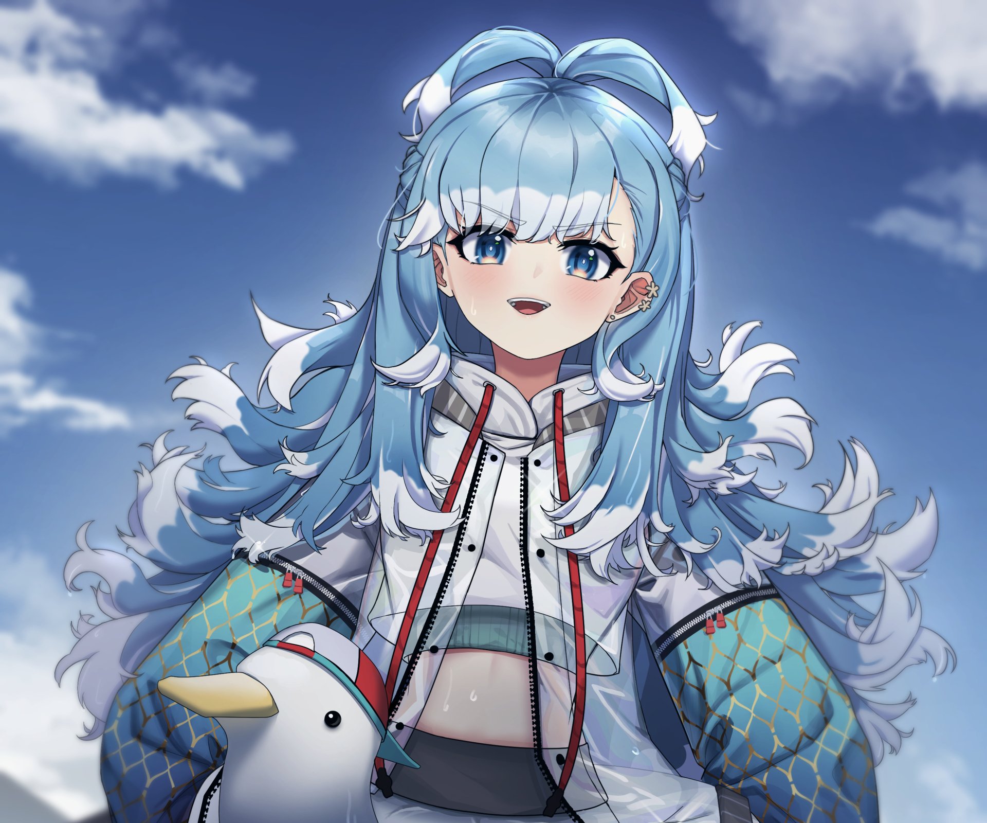 Download Hololive Kobo Kanaeru Anime Virtual Youtuber HD Wallpaper