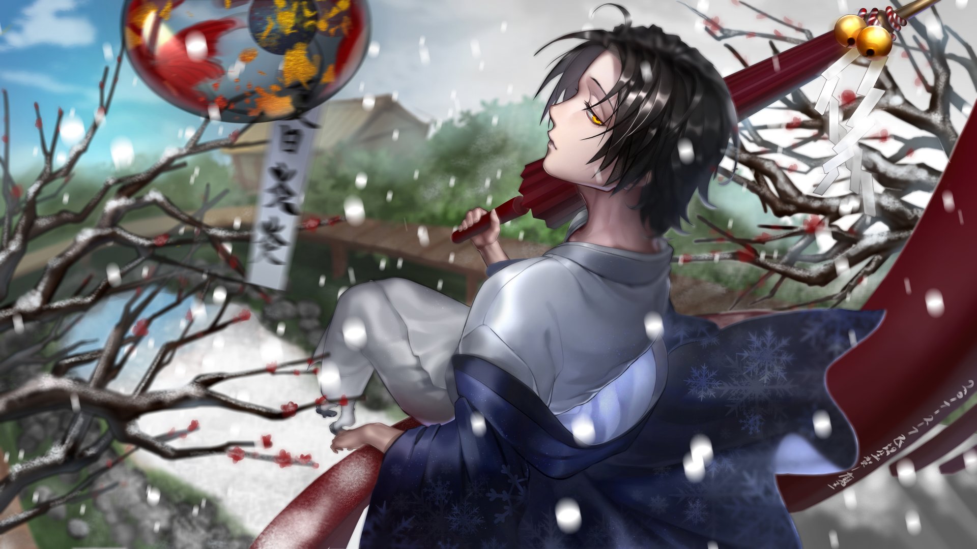 Download Feitan Portor Anime Hunter X Hunter 8k Ultra HD Wallpaper by 魔王帝镧