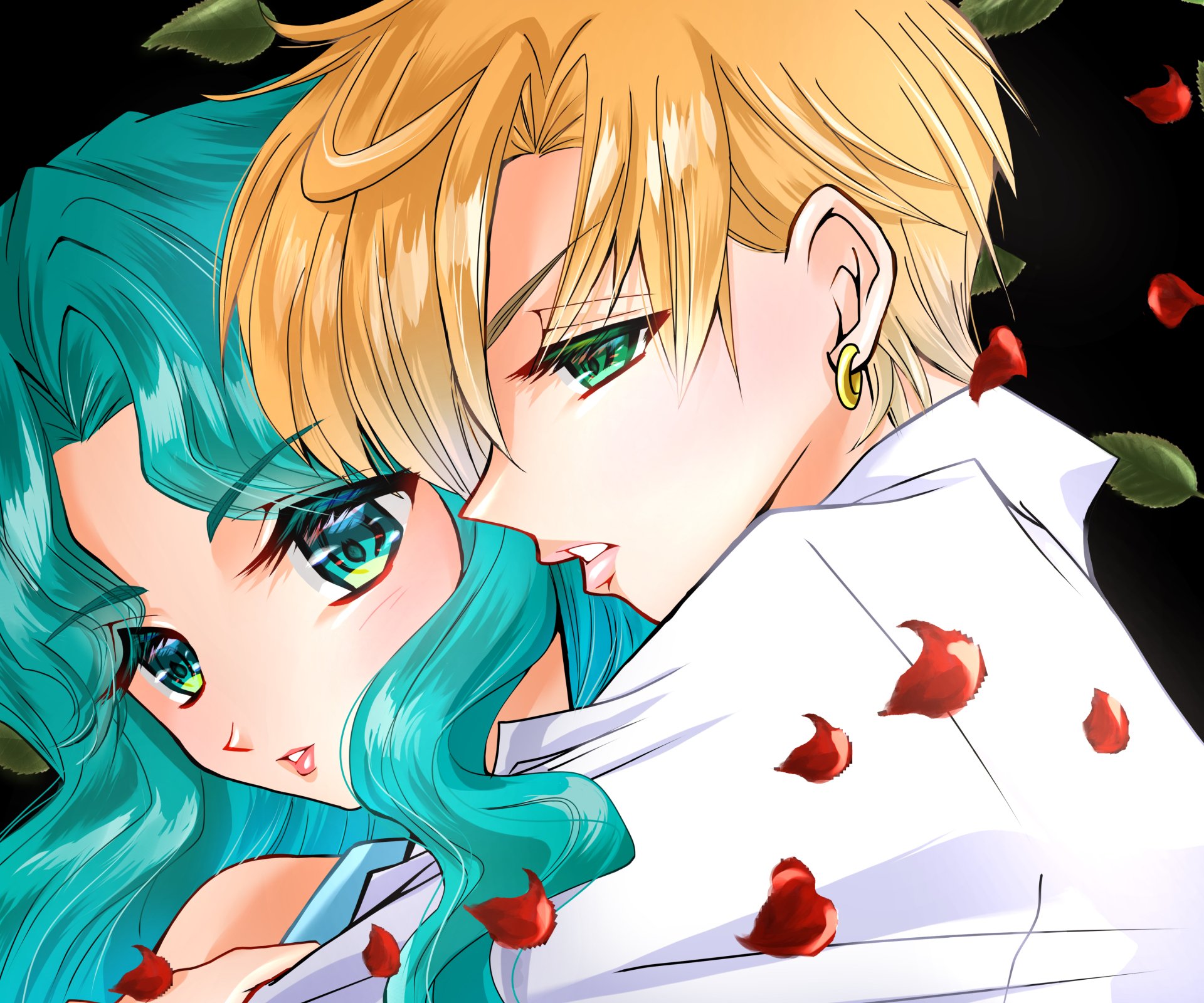 Download Haruka Tenou Michiru Kaiou Anime Sailor Moon 4k Ultra HD Wallpaper