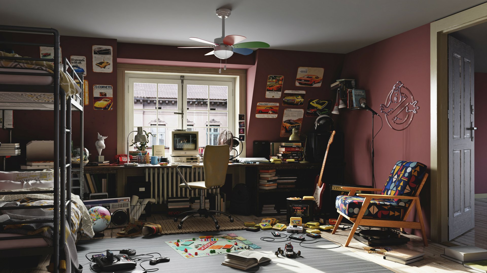 Download Man Made Room 4k Ultra HD Wallpaper by Andrew Averkin