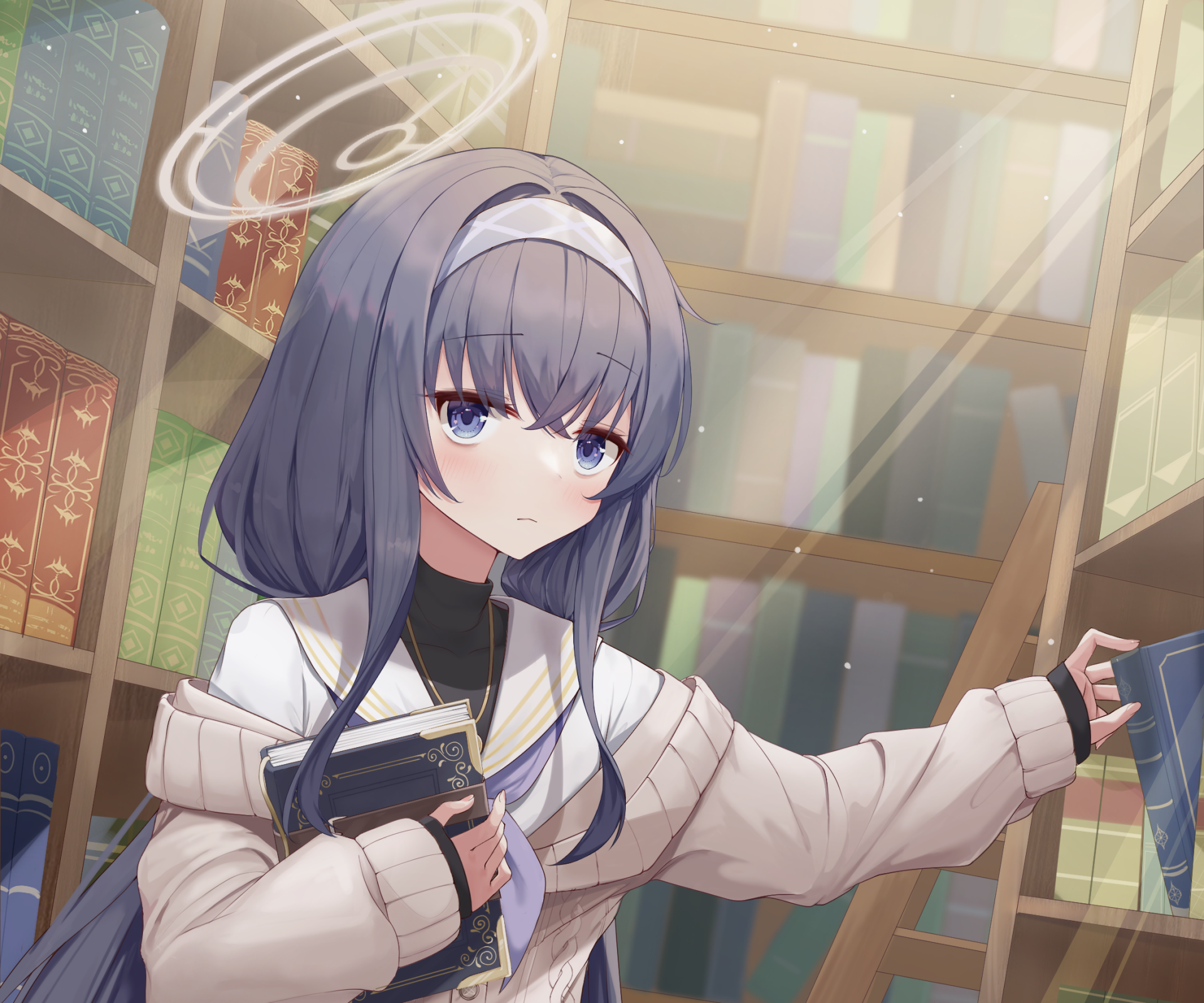 Download Kozeki Ui Video Game Blue Archive HD Wallpaper