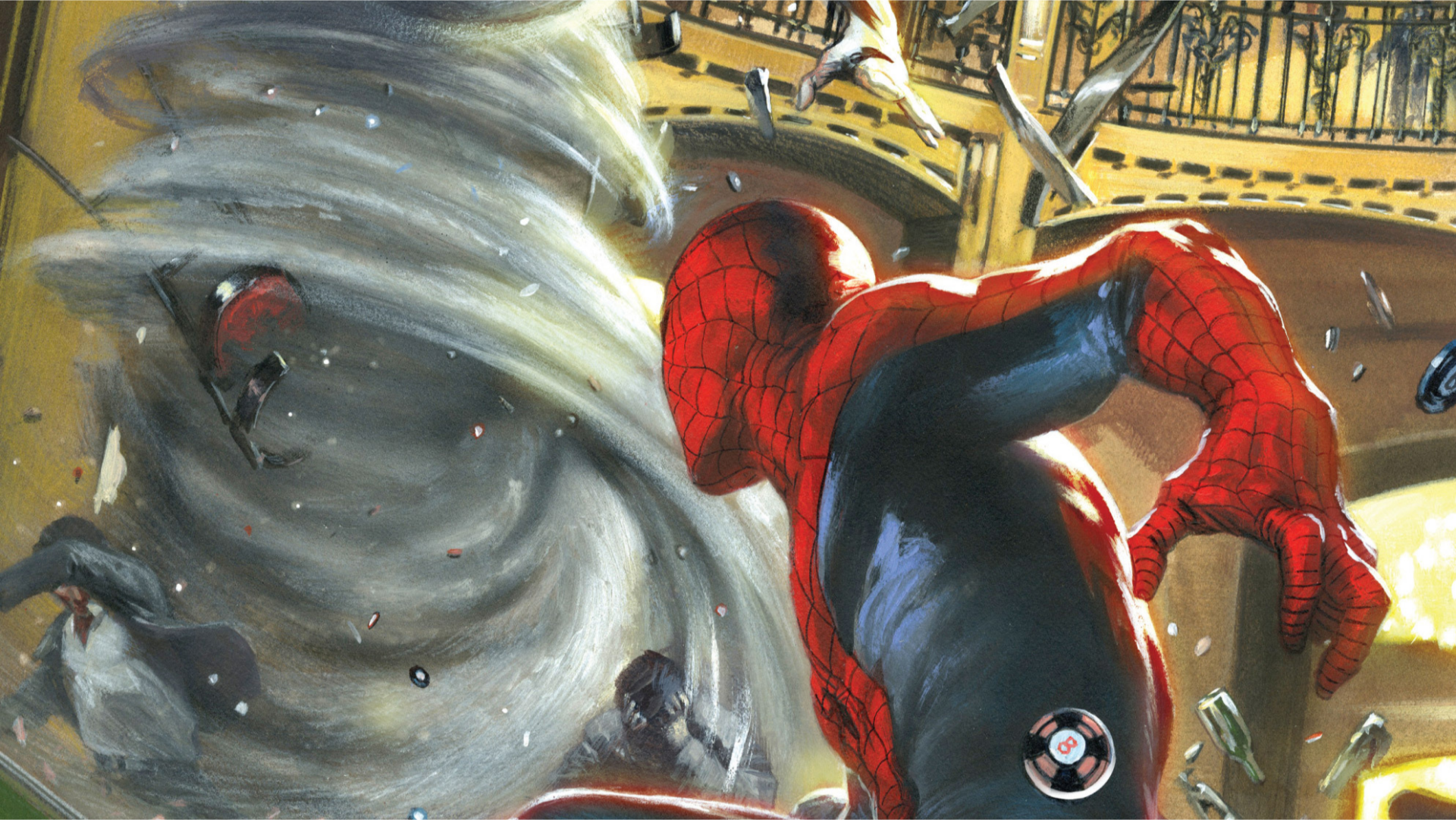 Download Comic Spider Man HD Wallpaper by Gabriele Dell'Otto