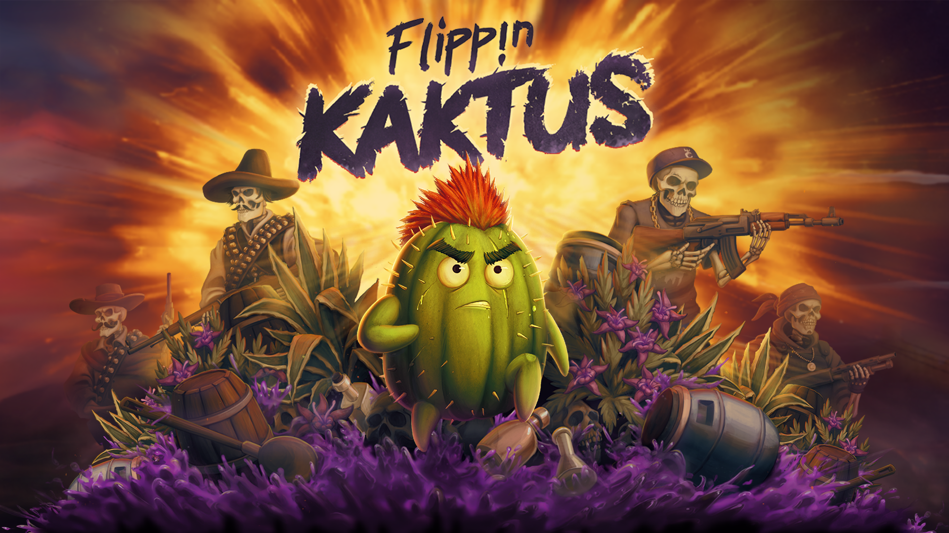 Download Video Game Flippin Kaktus HD Wallpaper