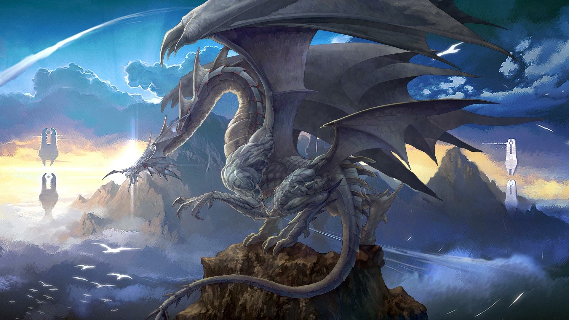 Download Dragon Video Game Lineage II HD Wallpaper