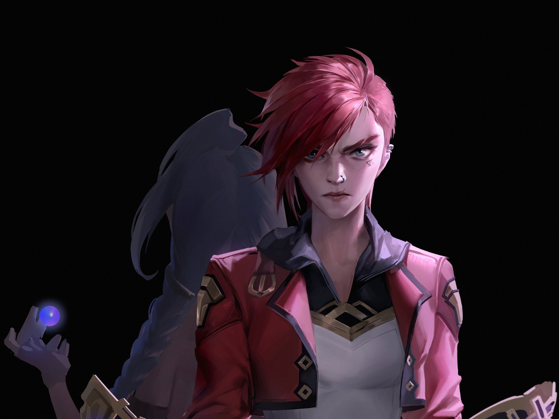 Download VI (League Of Legends) TV Show Arcane 4k Ultra HD Wallpaper