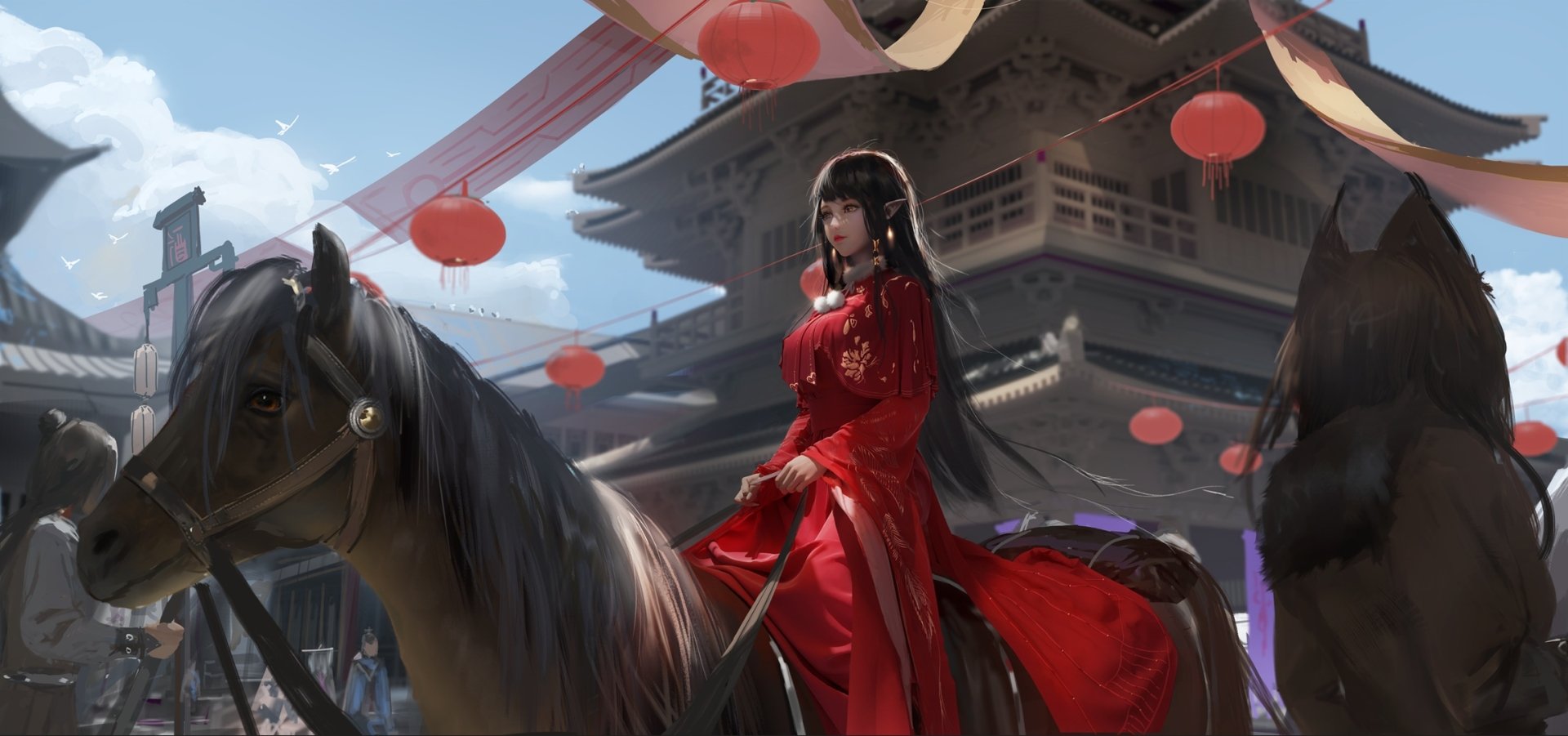 Download Fantasy Oriental HD Wallpaper
