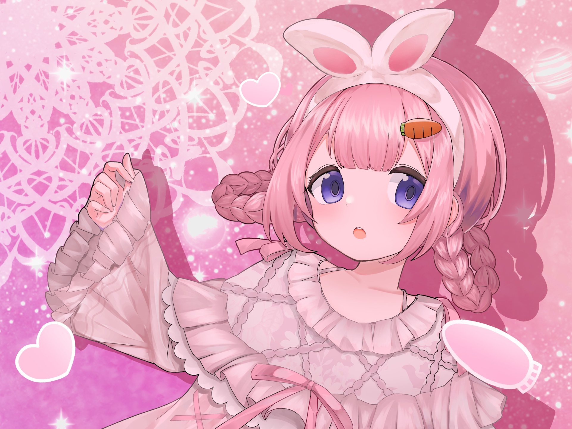 Download Suo Sango Anime Virtual Youtuber HD Wallpaper by ぽやぽや