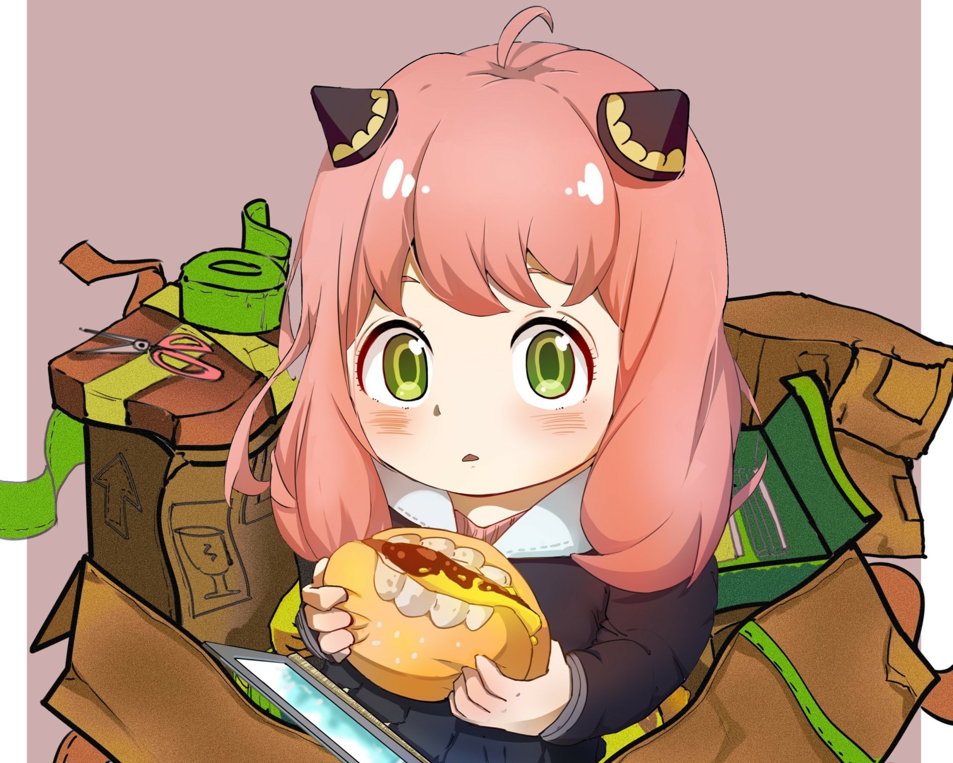 Download Anya Forger Anime Spy X Family HD Wallpaper by IAN109