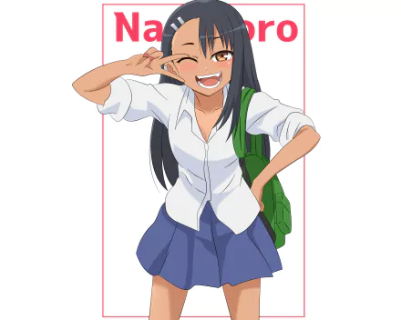 Hayase Nagatoro Anime Don't Toy with Me, Miss Nagatoro HD Desktop Wallpaper | Background Image