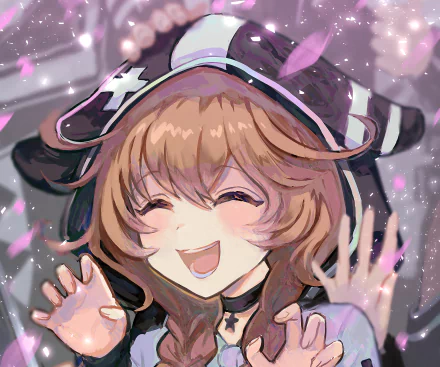 Nijisanji Warabeda Meiji Anime Virtual Youtuber HD Desktop Wallpaper | Background Image