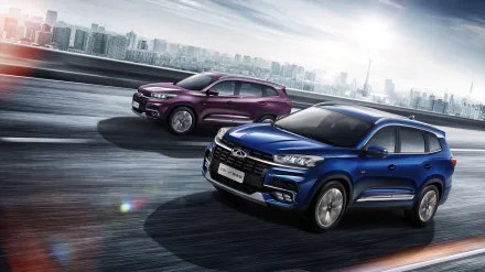 vehicle Chery Tiggo 8 HD Desktop Wallpaper | Background Image