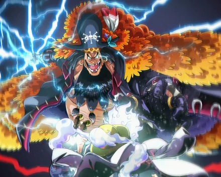 Marshall D. Teach Anime One Piece HD Desktop Wallpaper | Background Image