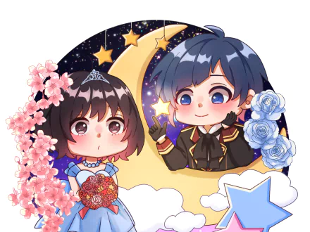 Yujiro Someya Hiyori Suzumi Anime To Become a Real Heroine! The Unpopular Girl and the Secret Task HD Desktop Wallpaper | Background Image