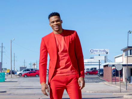 Russell Westbrook Sports HD Desktop Wallpaper | Background Image