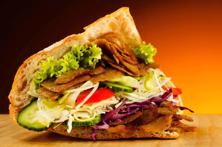 food Doner kebab HD Desktop Wallpaper | Background Image
