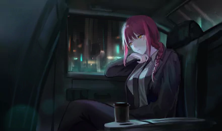 Makima (Chainsaw Man) Anime Chainsaw Man HD Desktop Wallpaper | Background Image