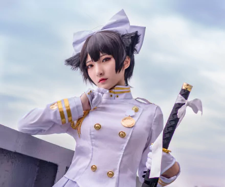 uniform woman cosplay HD Desktop Wallpaper | Background Image