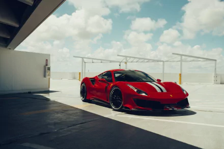vehicle Ferrari 488 Pista HD Desktop Wallpaper | Background Image