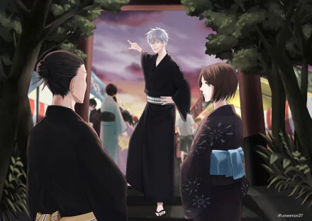 Shoko Ieiri Satoru Gojo Anime Jujutsu Kaisen HD Desktop Wallpaper | Background Image