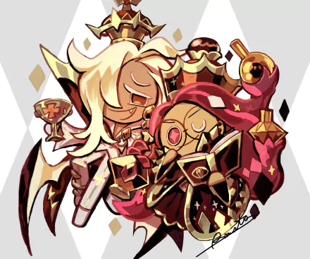 Vampire Cookie (Cookie Run) Alchemist Cookie (Cookie Run) video game Cookie Run: OvenBreak HD Desktop Wallpaper | Background Image