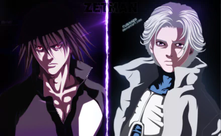 Kouga Amagi Jin Kanzaki Anime Zetman HD Desktop Wallpaper | Background Image