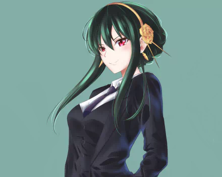 Yor Forger Anime Spy x Family HD Desktop Wallpaper | Background Image